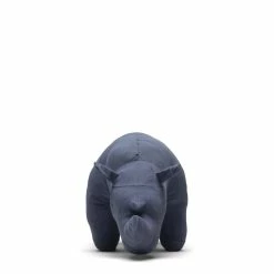PUEBCO Home VINTAGE FABRIC STUFFED ANIMAL: RHINO