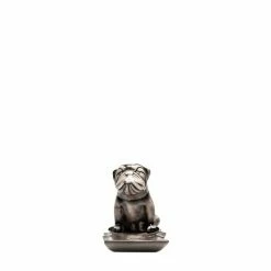 YEENJOY BLACK ENGLISH BULLDOG INCENSE BURNER Home
