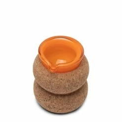 Houseplant Home GLASS AND CORK ASHTRAY