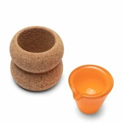Houseplant Home GLASS AND CORK ASHTRAY
