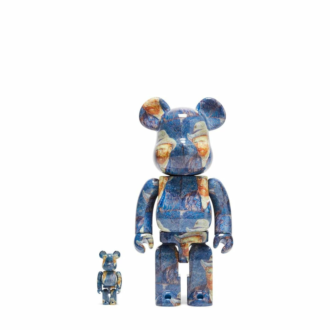MEDICOM TOY BE@RBRICK VAN GOGH PORTRAIT 100% & 400% SET