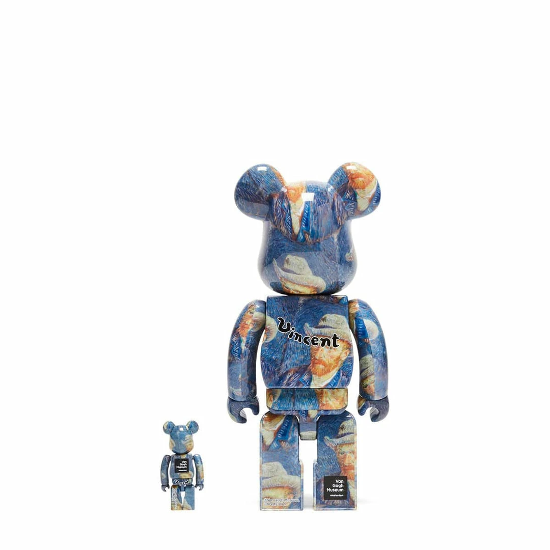 MEDICOM TOY BE@RBRICK VAN GOGH PORTRAIT 100% & 400% SET