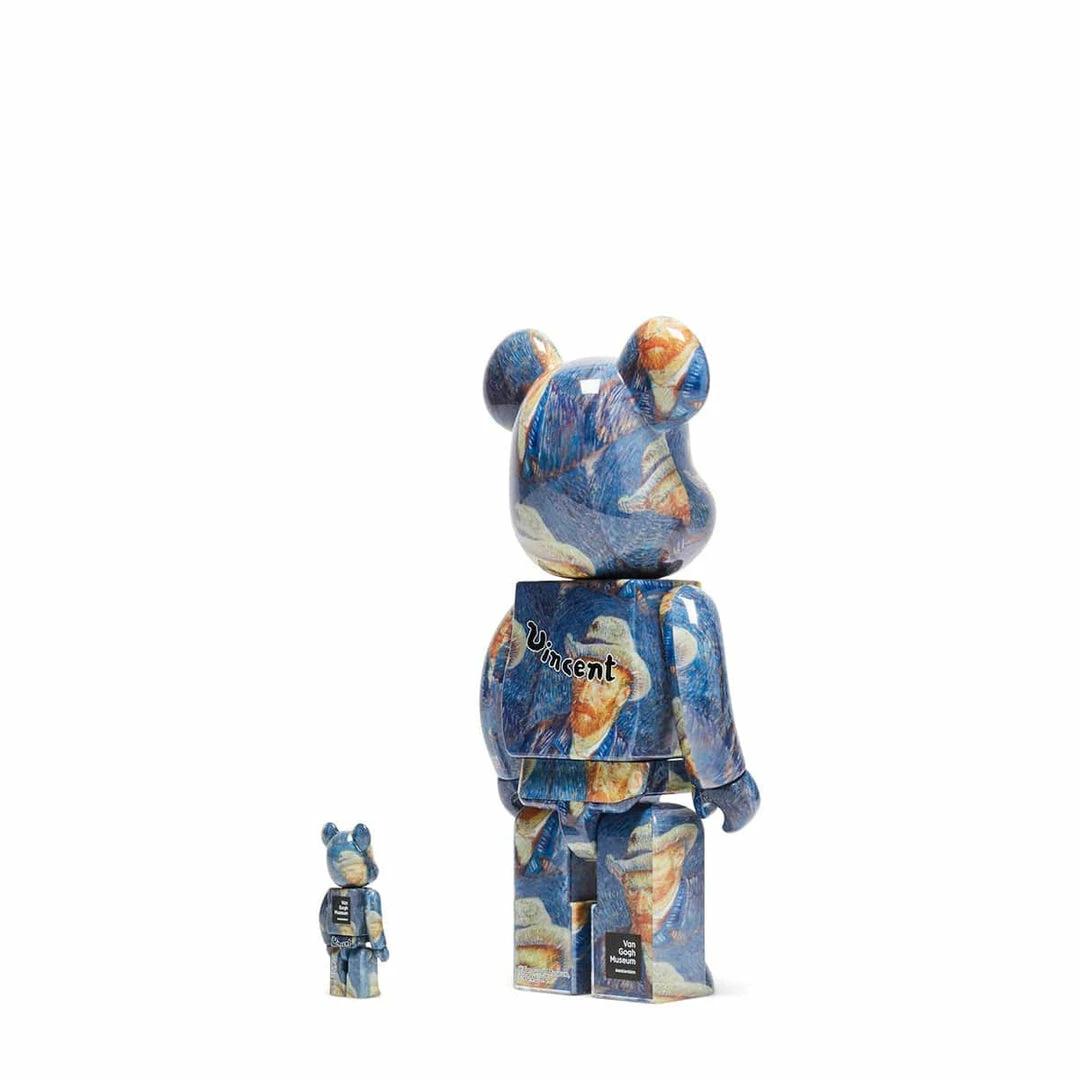 MEDICOM TOY BE@RBRICK VAN GOGH PORTRAIT 100% & 400% SET