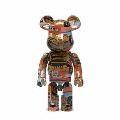 MEDICOM TOY Home BE@RBRICK ANDY WARHOL X JEAN-MICHEL BASQUIAT #2 1000%