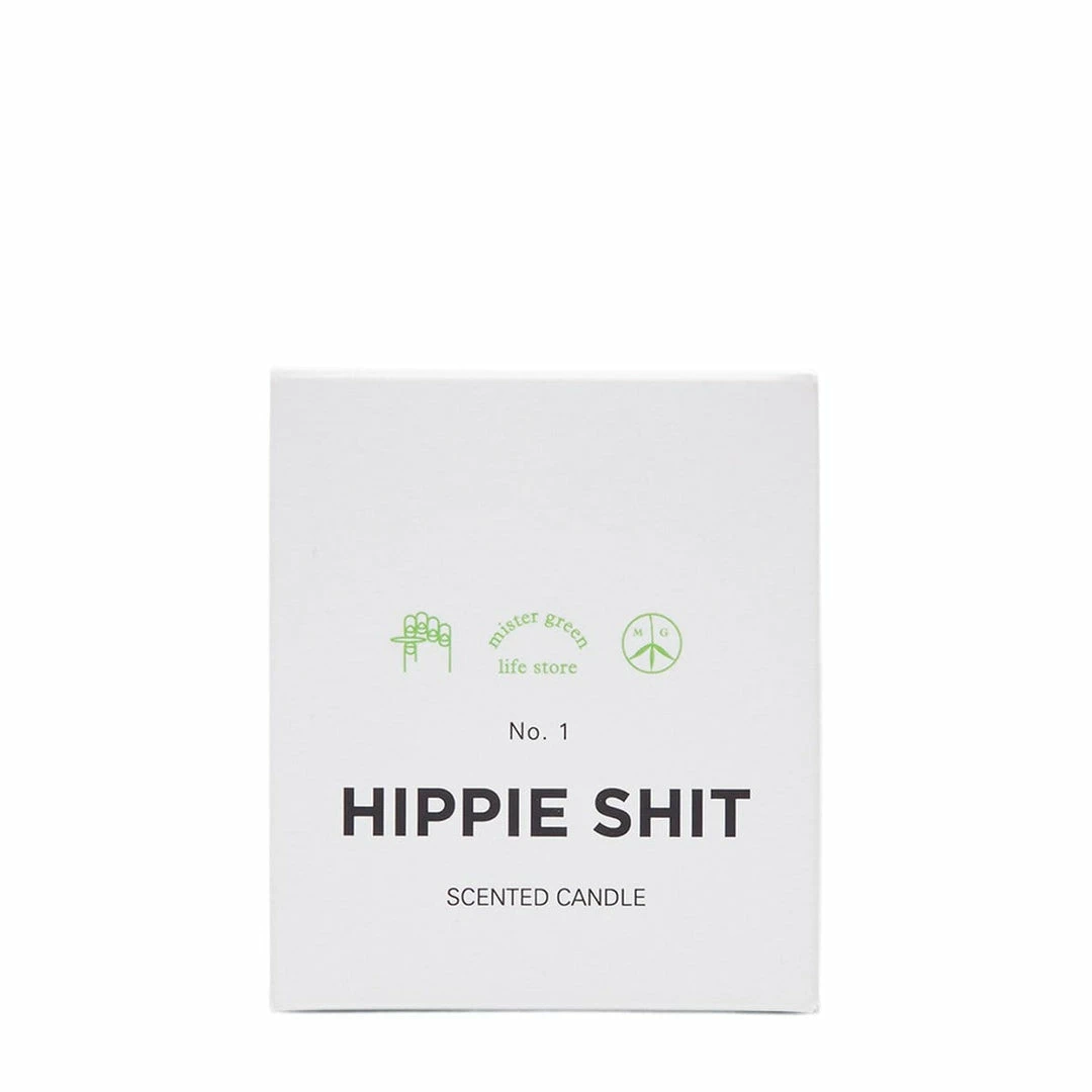 Mister Green Home FRAGRANCE 1: HIPPIE SHIT CANDLE