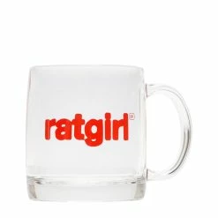 Stray Rats RATGIRL GLASS MUG