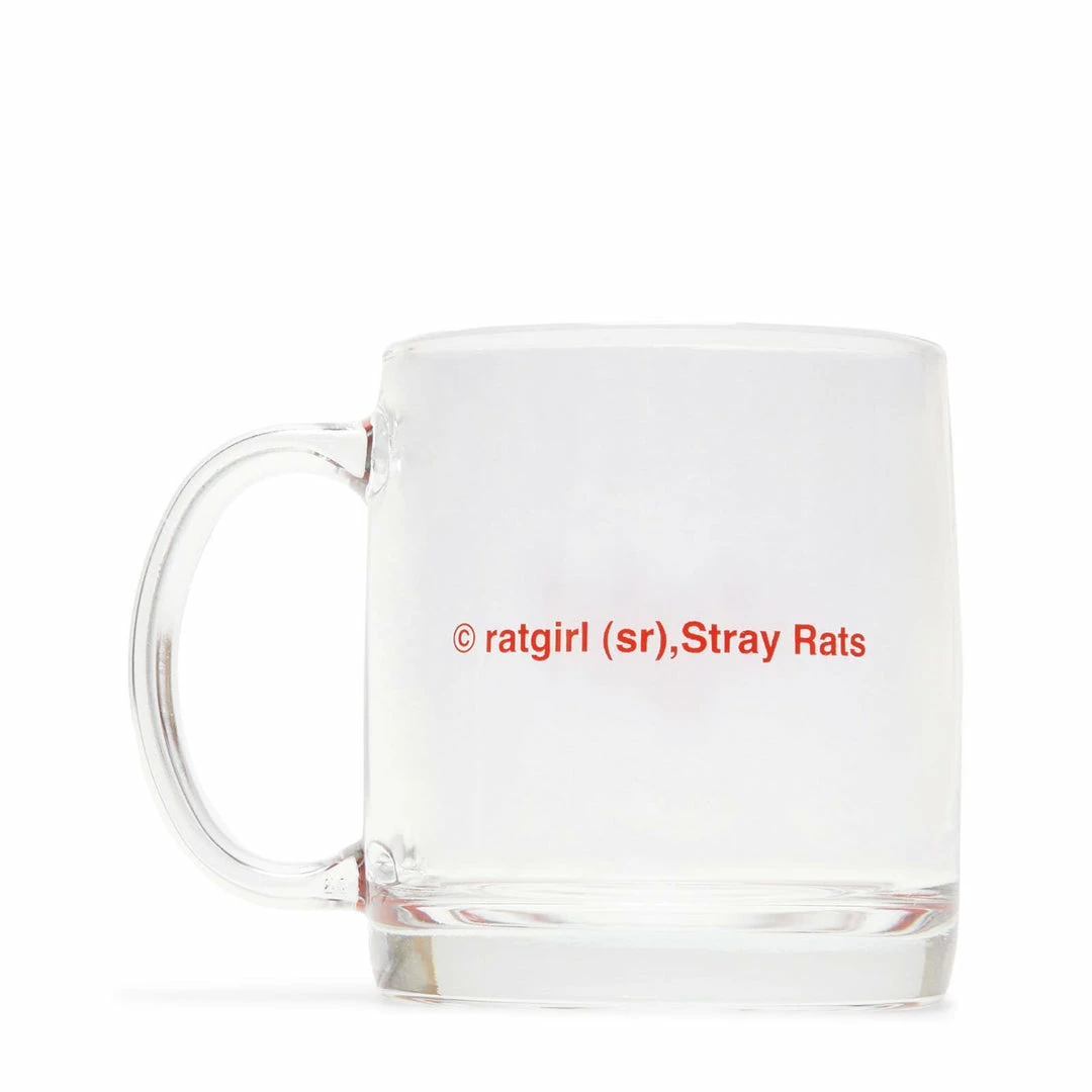 Stray Rats RATGIRL GLASS MUG