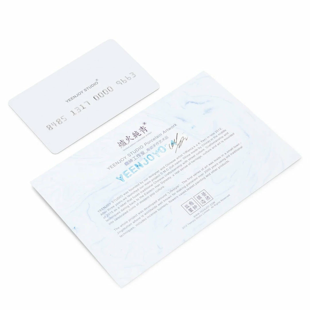 YEENJOY COVER THE EYES BEAR INCENSE BURNER