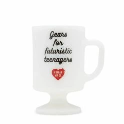 Human Made MILK GLASS PEDESTAL MUG Home