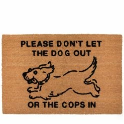 Cold World Frozen Goods COMMON SENSE DOOR MAT Home