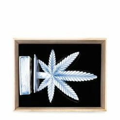 YEENJOY Home CANNABIS LEAF INCENSE CHAMBER