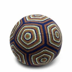 BODE Home CROCHET BALL PILLOW