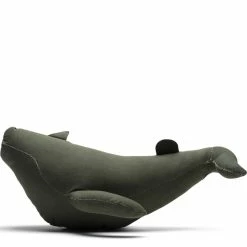 PUEBCO VINTAGE FABRIC STUFFED ANIMAL: WHALE Home