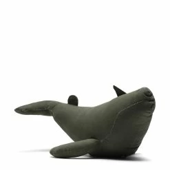 PUEBCO VINTAGE FABRIC STUFFED ANIMAL: WHALE Home