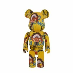 MEDICOM TOY BE@RBRICK ANDY WARHOL X JEAN-MICHEL BASQUIAT #3 1000%