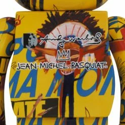 MEDICOM TOY BE@RBRICK ANDY WARHOL X JEAN-MICHEL BASQUIAT #3 1000%