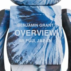 MEDICOM TOY Odds & Ends BE@RBRICK BENJAMIN GRANT OVERVIEW FUJI 1000%