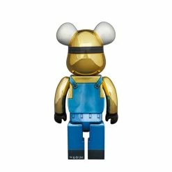 MEDICOM TOY BE@RBRICK DAVE CHROME VER. 1000% Odds & Ends