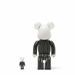 MEDICOM TOY BE@RBRICK JACK SKELLINGTON 2021 100% & 400% SET