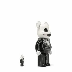 MEDICOM TOY BE@RBRICK JACK SKELLINGTON 2021 100% & 400% SET
