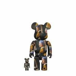MEDICOM TOY Odds & Ends BE@RBRICK JOHANNES VERMEER GIRL WITH A PEARL EARRING 100％ & 400％