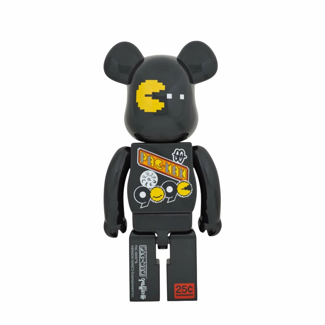 MEDICOM TOY BE@RBRICK PAC-MAN X GRAFFLEX X 9090 X S.H.I.P & CREW 1000% Odds & Ends