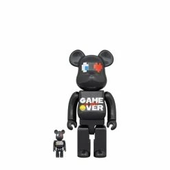 MEDICOM TOY Odds & Ends BE@RBRICK PAC-MAN X GRAFFLEX X 9090 X S.H.I.P & CREW 100% & 400%