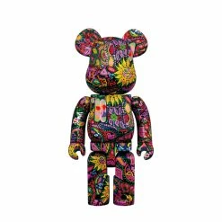 MEDICOM TOY Odds & Ends BE@RBRICK PSYCHEDELIC PAISLEY 1000%