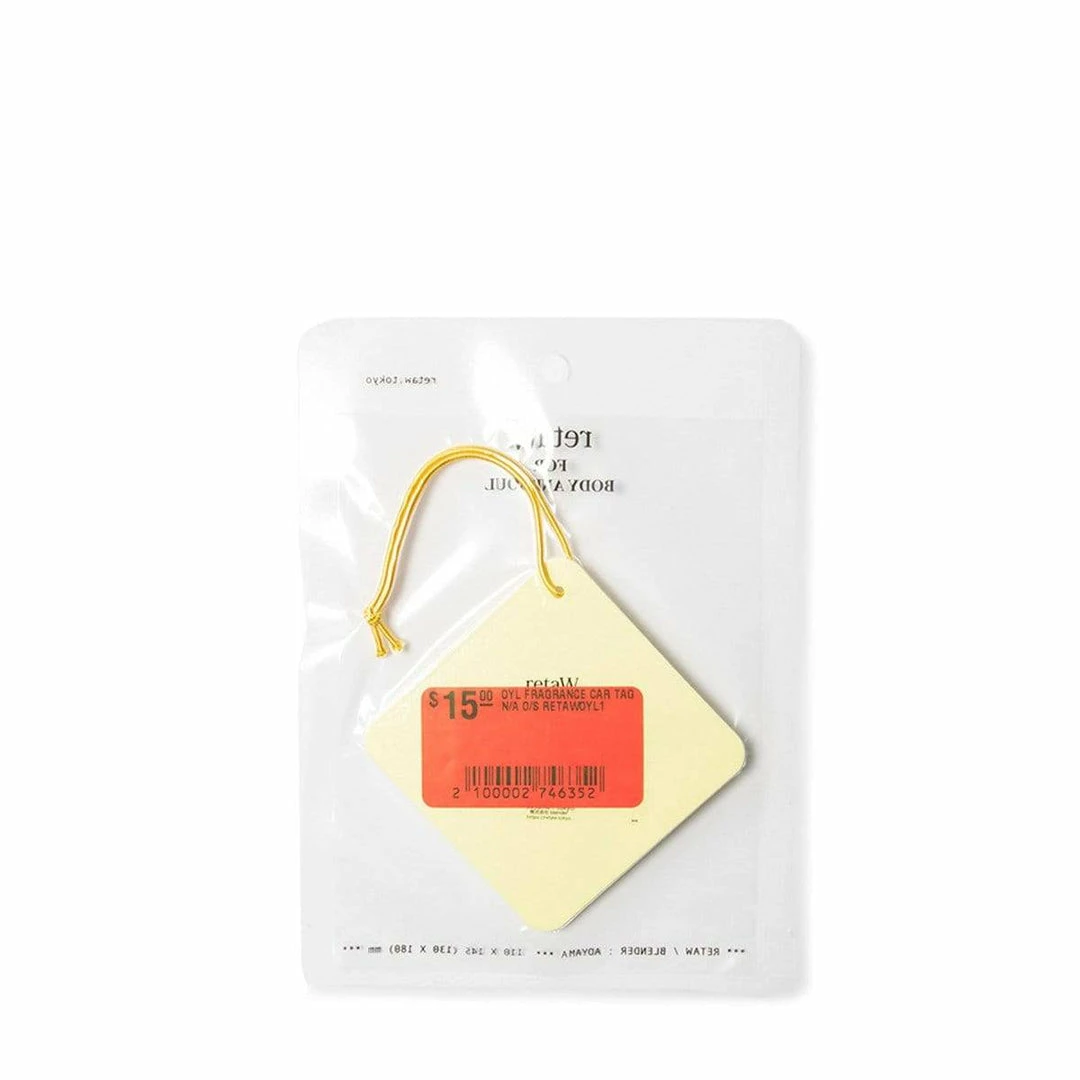 RetaW OYL FRAGRANCE CAR TAG Home